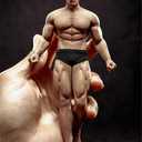 Fremego 1/12 Scale Male Action Figure,6inch Male Super-Flexible Seamless Action Figure Body Doll Collection(TM02A Strong Version)