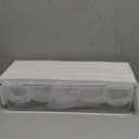 Lifewit Taco Bar Serving Set for Party with 5 Containers(2.5 Cup) & Components, Large Ice Chilled Condiment Caddy Organizer, Garnish Serving Tray Platter for Mimosa Bar Accessories, Fruit, Salad, Food