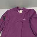 Men's 2 Piece Slim Fit Suit Two Button Formal Solid Suit Jacket Pants Set Wedding Work Prom Tuxedo Men (Medium, Grape Purple)