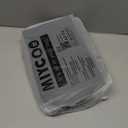 MIYCOO Lunch Bag & Lunch Box for Women Men, Double Deck Leakproof Insulated Soft Large Adult Camping Cooler bag for Work, Beach, Picnic, Travel (Grey, 15L) (Gray)