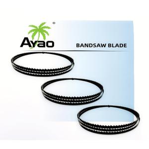 AYAO 70 1/2 inch Bandsaw Blades Assortment (1/8" 1/4" 3/8" Wide) for Craftsman 921400, Rikon 10-305 and 10-3061 10" Band Saws, 3PK