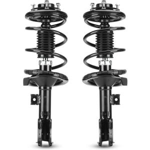 Front Quick Struts Shocks w/Coil Springs for Mitsubishi Lancer ONLY (DE, ES) 2008 2009 2010 2011, Strut Shock Absorbers Assembly Replace 172355 172356