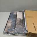 Large Framed Canvas Wall Art - Modern Grey Abstract Pictures for Living Room Aesthetic Rustic Wall Decor Black Float Framed Paintings Retro Prints for Bedroom Dinning Room 20" X 28" X 3 pcs