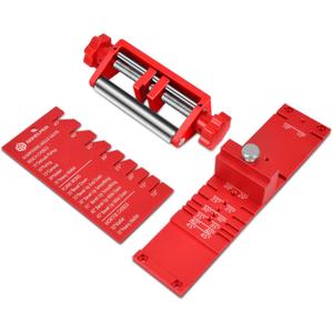 Chisel Sharpening Jig, Wood Honing Guide for Chisels and Planes Width 0.1" to 2.8" with Sharpening Angle Fixture, Angle Gauge from 10 to 45