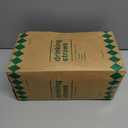 Glotoch Express 500 PCS Individually Wrapped Green Plastic Straws, 10.25'' Long, 0.24'' Diameter Disposable Drinking Straws for Every Occasion, Party, Made in USA