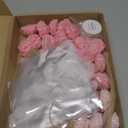 Demissle 40 Pcs Hydrangea Baby Shower Favors Flower Scented Soaps Party Favors Gifts for Guests with Thank You Card for Baby Bridal Shower Wedding Party (Pink)