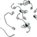 6pcs Fuel Injector Supply Lines Replacement# 5086872AB 5086871AA 5086873AB 5086876AD Fit 2003-2009 Ram 2500 3500 5.9L