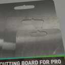 Titanium Cutting Board Set of 3,100% Pure Titanium Cutting Boards for Kitchen, Double Sided Non Toxic Cutting Board, Ideal Charcuterie & Chopping for Meat, Hygiene Durable Dishwash S+M+L)