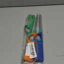 3Pcs Refillable Butane Lighters, Larger BBQ Grill Click Flame Long Stem Lighter Adjustable Soft Flame Multipurpose Lighters(No Butane Fuel Inside) (Upgrade Version)