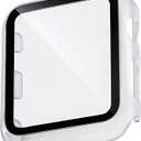 WITHit Protective Glass Cover with Integrated Bumper, Compatible with Apple Watch, 42mm (Series 1-3 only), Clear – Seamless Fit, Easy Installation, Screen Protector and Bumper for Apple Watch,3 Pack
