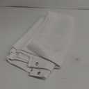 AmazerBath White Shower Curtain Fabric, Waffle Shower Curtains for Bathroom, Cloth Shower Curtain Heavy Duty, Thick Bathroom Shower Curtains Hotel Quality, Premium Polyester, 72x72 Inches (72"W x 72"L (Pack of 1), White)