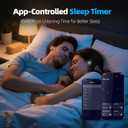 Sleep Earbuds Bluetooth 5.4 in Ear Buds for Sleeping, Mini Sleep Headphones for Side Sleepers with Dual Sleep Modes, Sleep Timer, 48H Wireless Earbuds for Sleeping, Comfortable Fit, App Customization