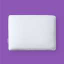 Purple DreamLayer Pillow - Standard Size, Multi-Layered GelFlex Grid & MicroAir Foam for Support & Pressure Relief - Customizable Height with Removable Foam Booster Layers