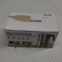 5 in 1 Electric Milk Frother: 16.9oz/500ml Large Capacity Dishwasher Safe Milk Steamer for Hot & Cold Milk Froth - Automatic Milk Frother & Warmer for Latte, Cappuccinos, Macchiato, Hot Chocolate