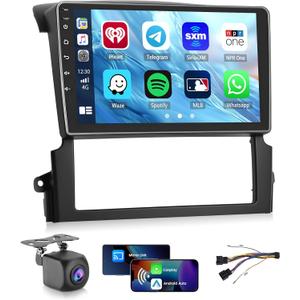 Car Radio for Kia Sorento 2004 2005 2006 2007 2008, Android 15 Car Stereo Wireless Carplay, Roinvou 9 inch Touch Screen for BMW MINI Bluetooth Radio Android Auto WiFi GPS 2G RAM 64G ROM