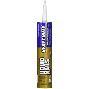 Liquid Nails LN-903 6 Pack Heavy Duty Construction Adhesive, Tan