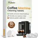 Coffee Machine Cleaning Tablets 30 Count Descaler & Mineral Buildup Remover, Compatible with Ninja, Delonghi, Nespresso, Keurig & All Coffee Makers