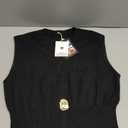 AMEBELLE Womens Vest Tops Button Down V Neck Sleeveless Knit Fall Top for Women (Medium, Black)