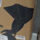 UPPAbaby Minu V3 Travel Stroller - Lightweight + Compact Design - One-Hand Fold + Unfold - from Birth + Overhead Compatible - Greyson (Charcoal Mlange/Carbon Frame/Saddle Leather)