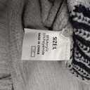 Sidefeel Womens Sweaters Long Sleeve Crewneck Striped Color Block Trendy Fall Clothes Casual Loose Knit Tops Gray Large