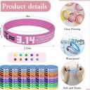 60 Pieces Pi Day Wristbands Pi Day Party Favors Math Pi Silicone Bracelets 3.14 Symbol Silicone Wristbands for Student Teacher Classroom Rewards Math Lover Gift,10 Colors