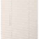 LOTUS & WINDOWARE Cordless 1" Aluminum Mini Blind 46.5" Wide x 36" Long, Alabaster, Room Darkening Metal Indoor Window Blinds for Home and Office