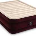 Intex Comfort Dura-Beam Airbed Internal Electric Pump Bed Height Elevated (2020 Model)