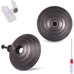 Ball Wheel Parts Compatible with Dyson Vacuum Cleaner, 35W 50W Wheels Compatible with Dyson V6 V7 V8 V10 DC58 DC59 DC62 Vacuum Cleaner Head Wheels Replacement Parts (For Direct Drive Head)