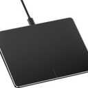 ProtoArc Wired USB Trackpad for Windows 10/11, Large High-Precision T1 Wired Trackpad Mouse with Multi-Gesture, Ultra Slim Portable Aluminum Touchpad Mouse for Computer/Desktop/Laptop, Black