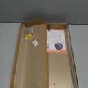 Acrylic Magazine Holder, 2 Pack Hanging Bookshelf Magazine Rack, Wall Mounted Floating Brochure Display for Waiting Room, Office, Home (Clear, 17 Inch)