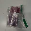 Burgundy Velvet Ribbon 1'' 50 Yards Velvet Fabric Vintage Ribbon for Christmas Tree, Gift Wrapping, Flower Bouquet, Wreath Decorations, Bow Making (Burgundy, 1"-50 Yard)