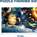 Space Travelers Jigsaw Puzzles, 1000 Piece Puzzle for Adults, Family Puzzles Game, Fun Relaxing Challenging, Impossible Puzzle, Home Wall Decor, Gift for Valentine Friends Parents Kids