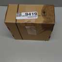 White Marble Dog Bowls, Non-Slip Dog Food Water Bowl Small, Heavy Duty Pet Bowl for Cats and Medium Dogs, Weighted African Natural Marble, Holds 4 Cups(5lbs) (Namib Fantasy)