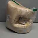 SAGUD Memory Foam Face Pillow for Side Sleeper Anti-Wrinkle Massage Bed Pillow with Soft Pillowcase Beauty Pillow for Sleeping Face Down, Gold