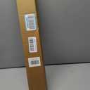 LazBlinds No Tools No Drill 1" Vinyl Mini Blinds, Cordless Blinds for Windows, Light Filtering Horizontal Window Blinds & Shades, 21" W x 36" H, White