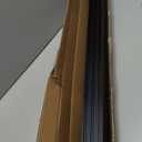 Door Draft Stoppers for Door, 39” Length Weather Stripping Door Seal, Strong Adhesive Door Sweep for Exterior and Interior Doors（Black）