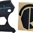 Back Counterweight Cover and Mouse Feet Replacement for Logitech G502 Lightspeed Wireless Gaming Mouse Black