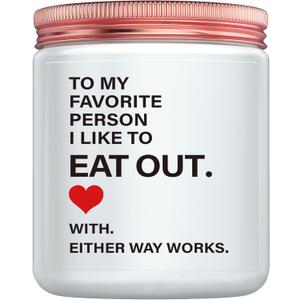 Funny Girlfriend Wife Birthday Valentines Day Christmas Mothers Day Gifts, Gift for Her, Unique Anniversary Candle