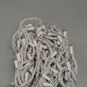 Christmas Lights 100 Count Mini Clear Lights 32ft White Wire Christmas Tree String Lights Set for Outdoor Indoor Christmas Decorations Wedding Decorations Valentines Day Decor, UL Certified (32feet)