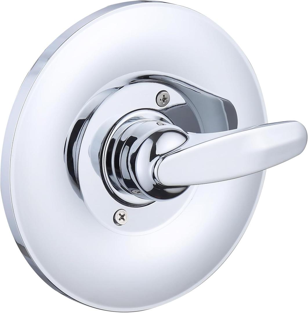 Shower Faucet Handle Trim Kit for Delta Tub and Shower Faucets, Shower Replacement Kit Compatible with Delta Shower Trim Kit, Single-Handle Valve Tub Shower Trim Kit (Chrome)