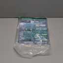 Replacement Brush Heads for AquaSonic Duo Series & Home Dental Center Sonic Electric Toothbrush, 10 Count with Travel Covers, Black and White