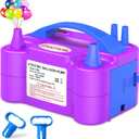 Chamvis Balloon Pump Electric, 110V 600W Balloon Pump Inflate, Air Pump for Balloons: Balloon Blower Machine for Fast and Easy Filling Balloons
