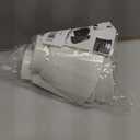 SaiDian 3Pcs E27 Plastic Bulb Shade Protective Light Bulb Cover for Home Use Replacement Lampshade Compatible with Table Lamps Practical Lamp Shade Protective Cover Plug in Light Socket