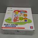 Montessori Toys for 1 Year Old Boy Girl, Musical Montessori Busy Board for 12-18 Month Age, Educational Montessori Toy for Toddlers 1-3, Birthday Gift for 1+ Year Old Boy Girl