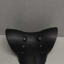 RESTCLOUD Neck and Shoulder Relaxer, Cervical Traction Device for TMJ Pain Relief and Cervical Spine Alignment, Chiropractic Pillow, Neck Stretcher (Black)