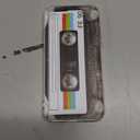 Retro Tape Cassette 80s Type Soft Back Cover Phone Case Compatible with iPhone 7 iPhone 8 iPhone SE 2020/2022 Multicolor