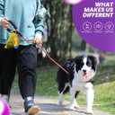 2 x Dog Poop Bags-150 Counts with Holder (10 Rolls), Biodegradable Poop Bags, Eco-friendly and Easy to Open, Thick Dog Waste Bags (Yellow)