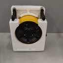 1500W Greenhouse Heater with Digital Thermostat, Outdoor Heater with Overheat Protection and 3-Second Rapid Heating Function, Outdoor Heaters for Patio Garage, Greenhouse, Flower House