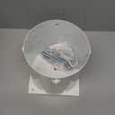 Blissun Christmas Tree Stand, Christmas Tree Holder, Xmas Tree Stand for Real Trees, Fits up to 8FT Real Trees, White