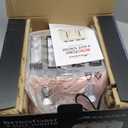 Mueller Retro Toaster 4 Slice with Extra Wide Slots Bagel, Defrost, and Cancel Function, 6 Browning Levels, Dual Independent Controls, Removable Crumb Tray and High Lift Levers, Pink